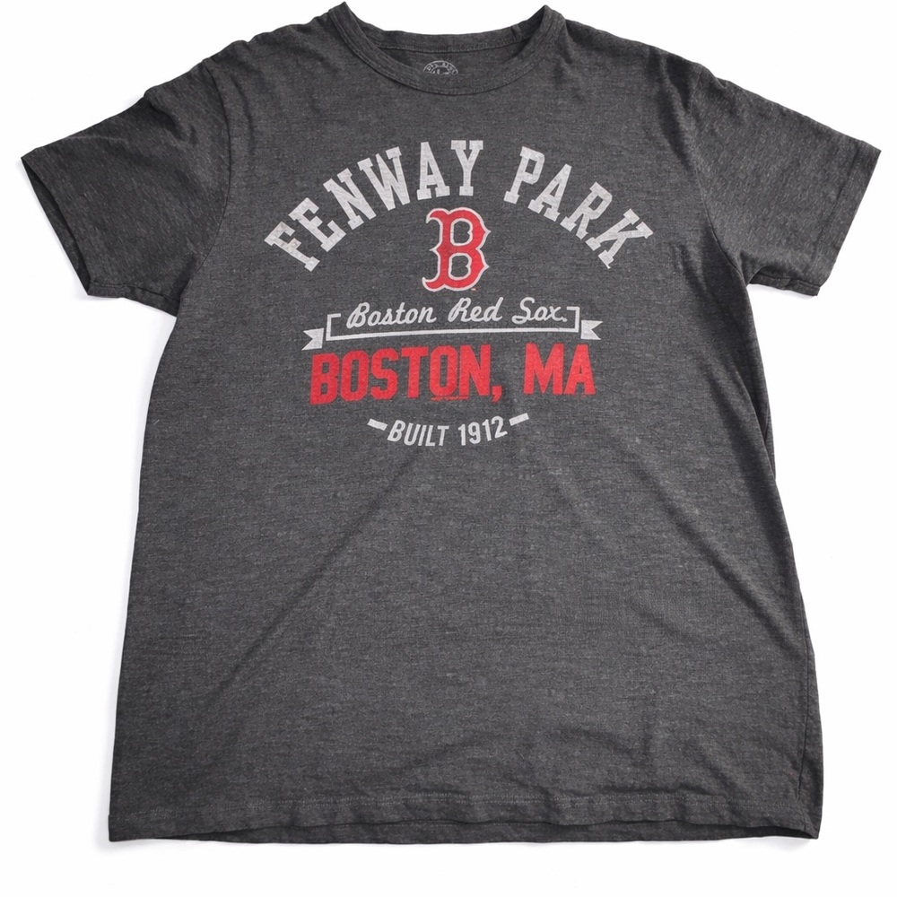 47 Brand Fenway Park Boston Red Sox Graphic Tee Size‎ Large Baseball Gray - Picture 2 of 10